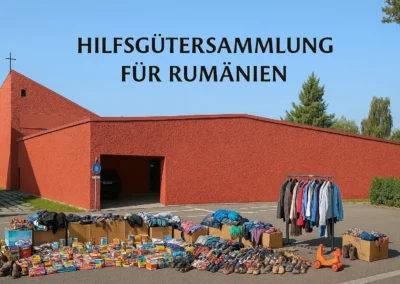 Hilfsgütersammlung für Rumänien